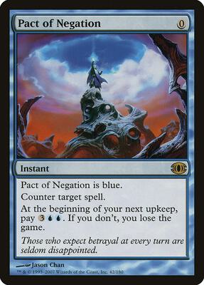 Pact of Negation card from Future Sight