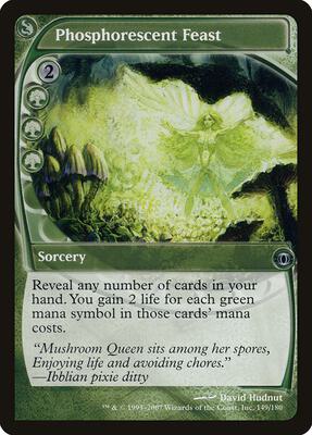 Phosphorescent Feast card from Future Sight