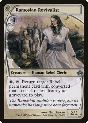 Ramosian Revivalist card from Future Sight