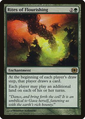 Rites of Flourishing card from Future Sight