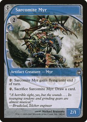 Sarcomite Myr card from Future Sight