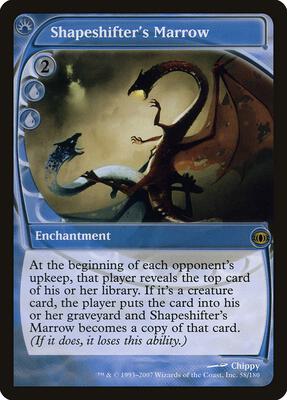 Shapeshifter's Marrow card from Future Sight