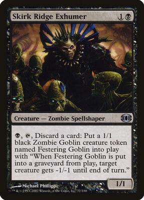 Skirk Ridge Exhumer card from Future Sight
