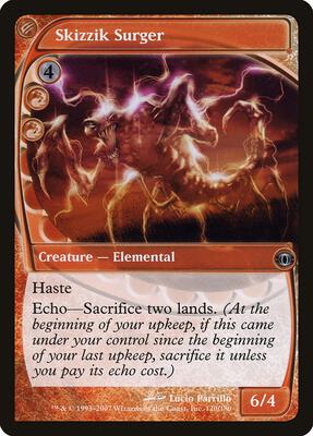 Skizzik Surger card from Future Sight