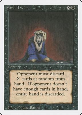 Mind Twist card from Revised Edition