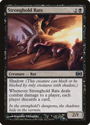 Stronghold Rats card from Future Sight