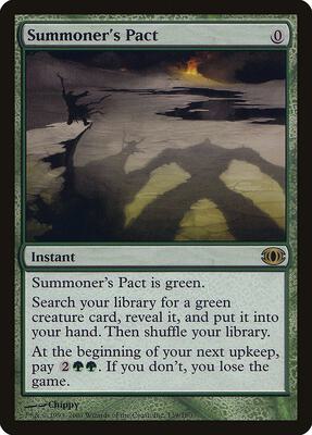 Summoner's Pact card from Future Sight