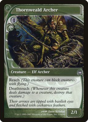 Thornweald Archer card from Future Sight