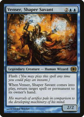Venser, Shaper Savant card from Future Sight