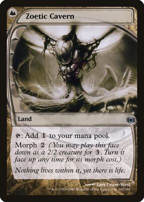 Zoetic Cavern card from Future Sight