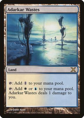 Adarkar Wastes card from 10th Edition