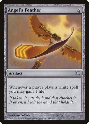Angel's Feather card from 10th Edition