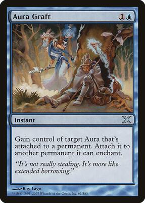 Aura Graft card from 10th Edition