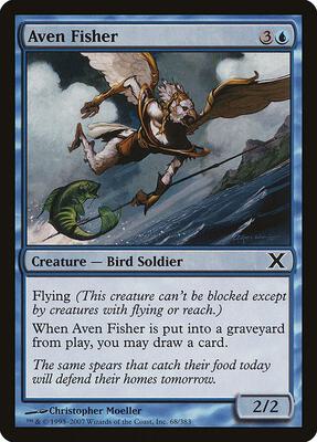 Aven Fisher card from 10th Edition