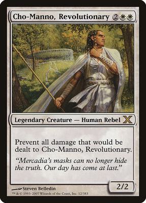 Cho-Manno, Revolutionary card from 10th Edition