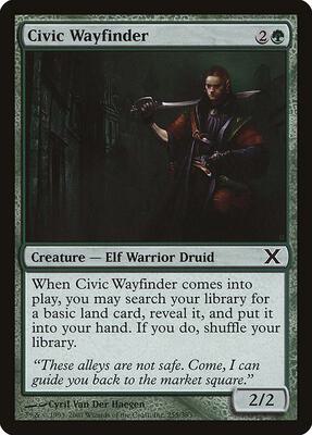 Civic Wayfinder card from 10th Edition