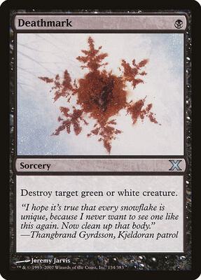 Deathmark card from 10th Edition