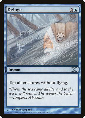 Deluge card from 10th Edition