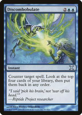 Discombobulate card from 10th Edition