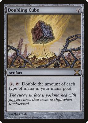 Doubling Cube card from 10th Edition
