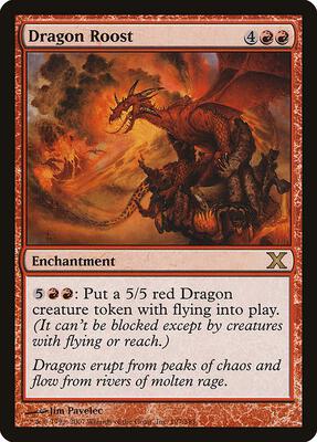 Dragon Roost card from 10th Edition
