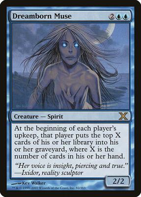 Dreamborn Muse card from 10th Edition