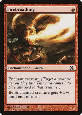 Firebreathing card from 10th Edition