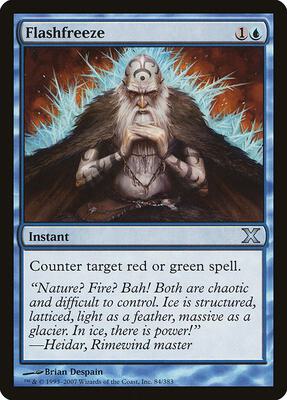 Flashfreeze card from 10th Edition