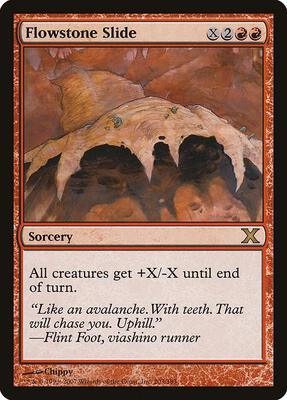 Flowstone Slide card from 10th Edition