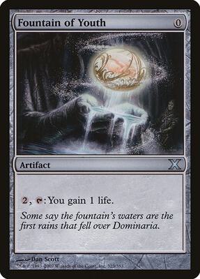 Fountain of Youth card from 10th Edition