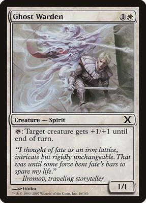 Ghost Warden card from 10th Edition