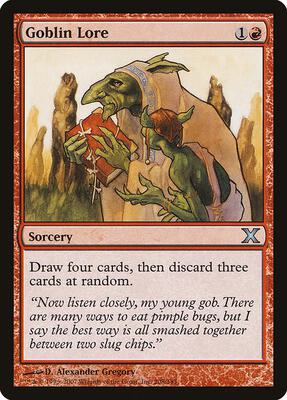 Goblin Lore card from 10th Edition