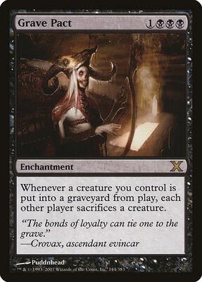 Grave Pact card from 10th Edition