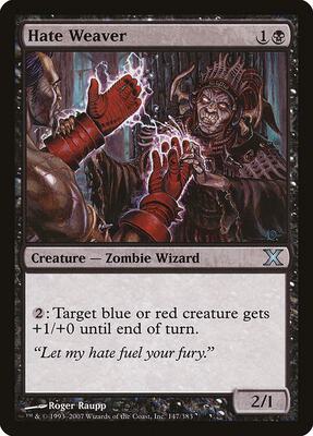 Hate Weaver card from 10th Edition