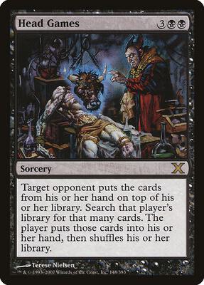 Head Games card from 10th Edition