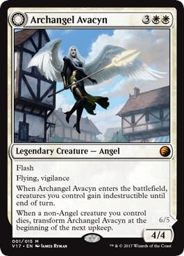 Archangel Avacyn card from From the Vault: Transform