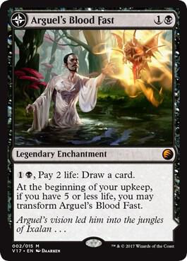 Arguel's Blood Fast card from From the Vault: Transform