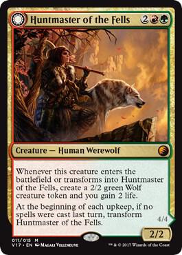 Huntmaster of the Fells card from From the Vault: Transform