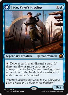 Jace, Vryn's Prodigy card from From the Vault: Transform
