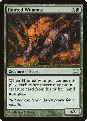 Hunted Wumpus card from 10th Edition