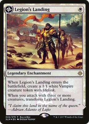 Legion's Landing card from Buy-A-Box Promos