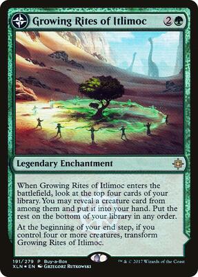 Growing Rites of Itlimoc card from Buy-A-Box Promos