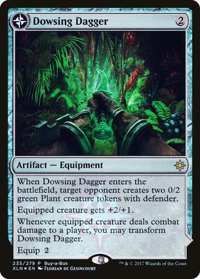 Dowsing Dagger card from Buy-A-Box Promos
