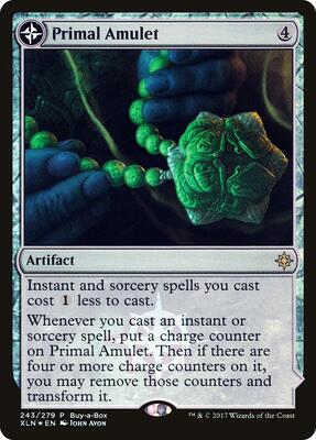 Primal Amulet card from Buy-A-Box Promos