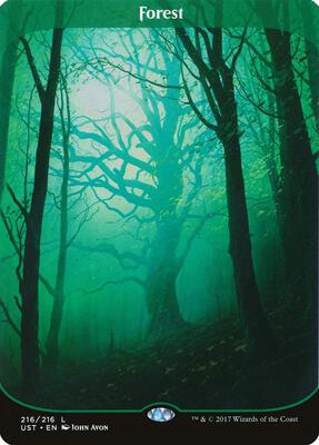 Forest card from Unstable