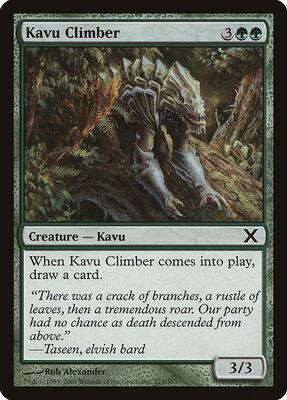 Kavu Climber card from 10th Edition
