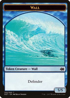 Wall Token card from Duel Decks: Merfolk vs. Goblins