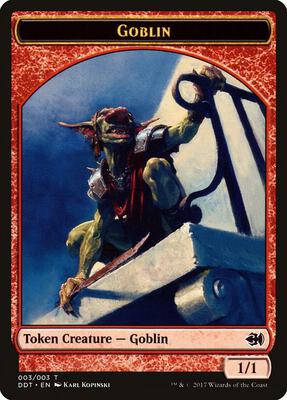 Goblin Token card from Duel Decks: Merfolk vs. Goblins