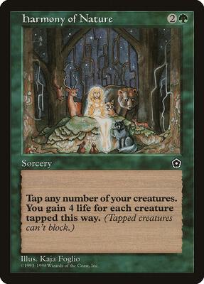Harmony of Nature card from Portal Second Age