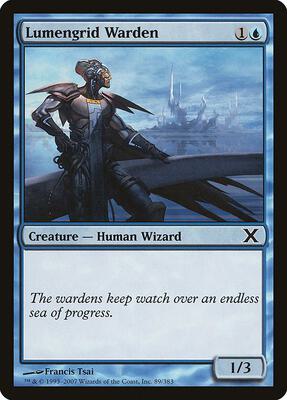 Lumengrid Warden card from 10th Edition